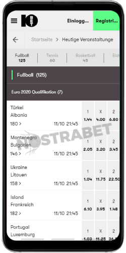10bet mobile Sportwetten