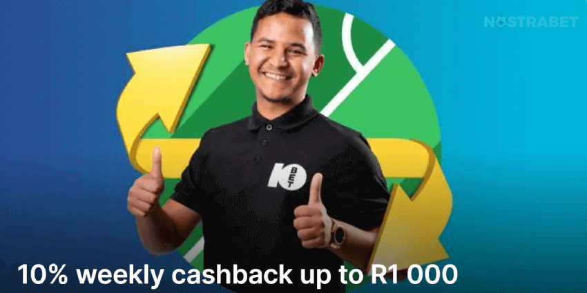 10bet weekly cashback offer