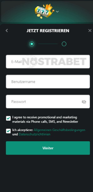 1 Bet Registrierung und Verifizierung