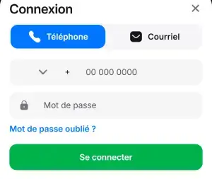 1Win connexion mobile