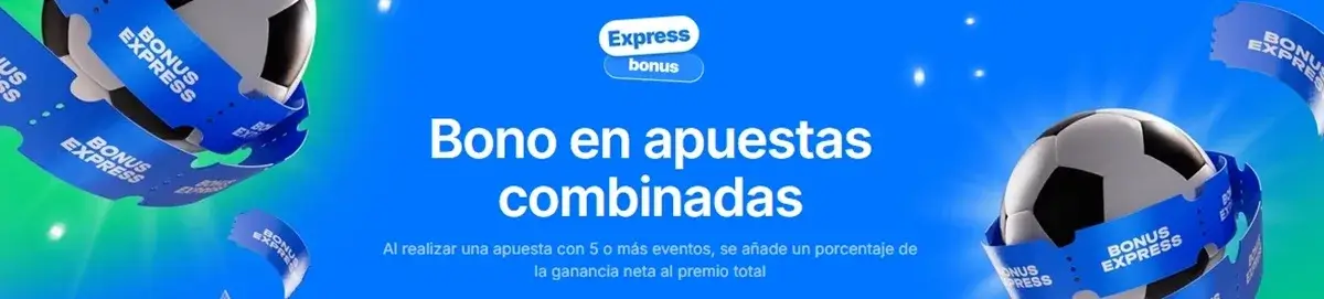 bono de apuestas combinadas 1win