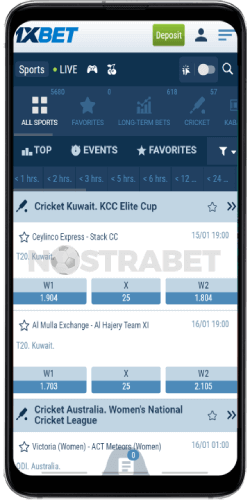 1xbet android app sports betting