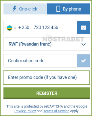 1xbet bonus code enter rwanda
