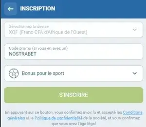 1xbet saisir le code bonus