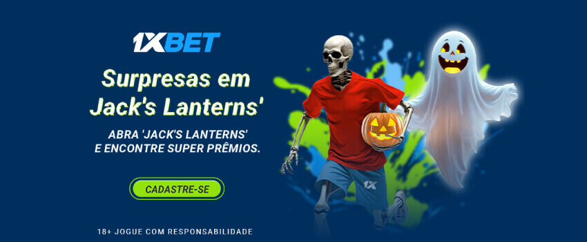 Promoção de Halloween 1xbet