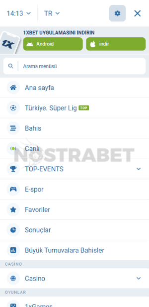 1xbet ios uygulamasını indirin