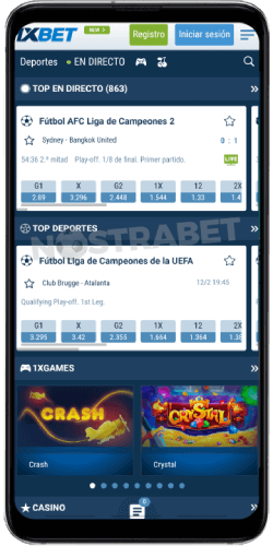 1xbet version movil