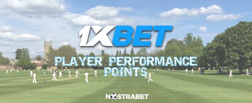 1xbet player performance points