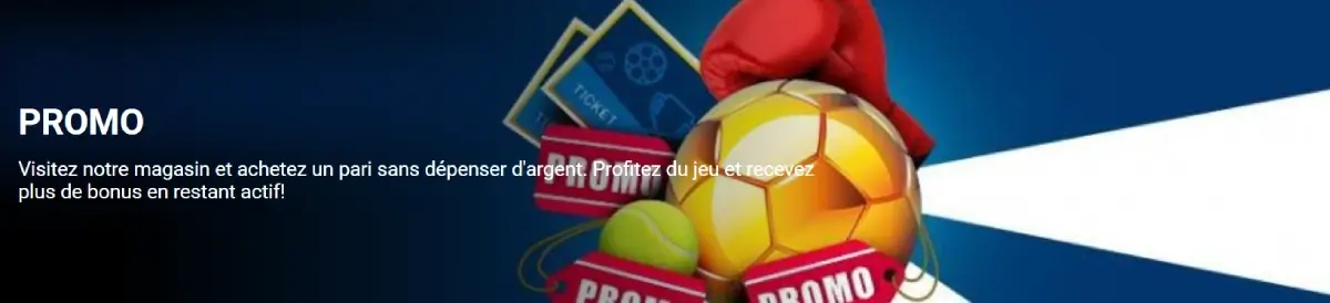 Boutique promotionnelle 1xbet