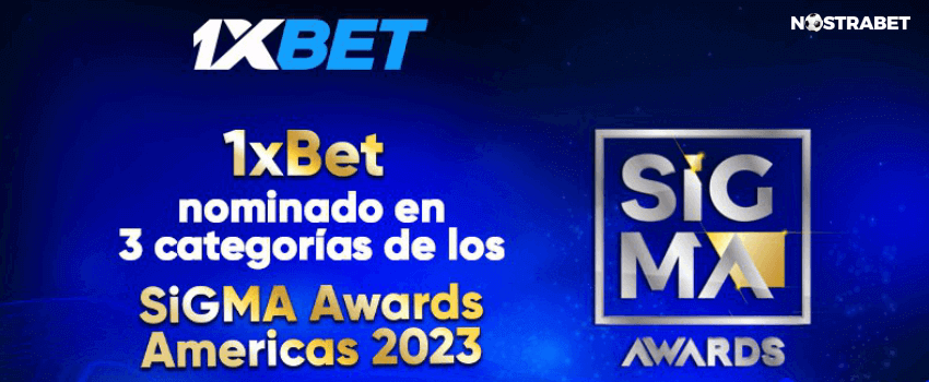 1xbet sigma premios Américas 2023 nominaciones
