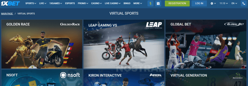 1xbet virtual horse racing betting