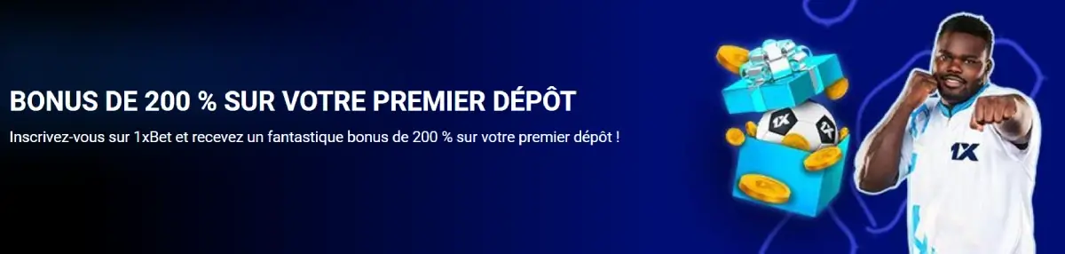 Bonus de bienvenue 1xbet