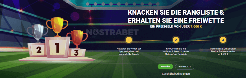 20 bet Wett-Turnier