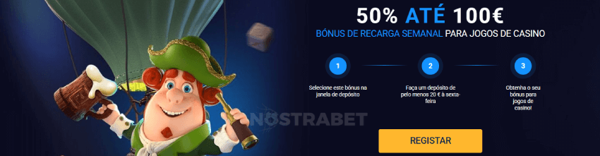 Bónus de recarga de sexta-feira da 20bet