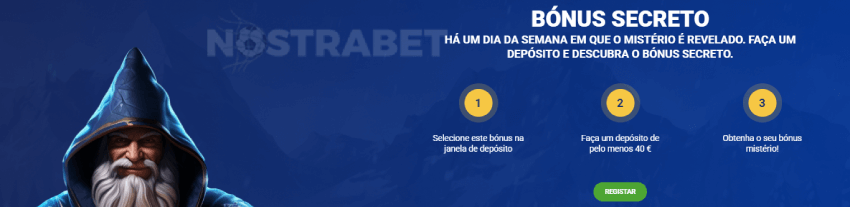 Bónus secreto da 20bet