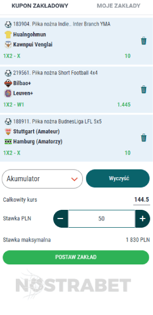 Jak postawić zakład w 22bet