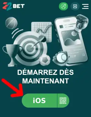 22bet téléchargement de l'application iOS