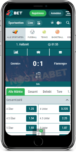 22Bet Mobile Live Wetten