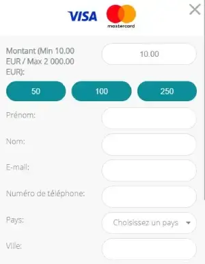 22bet dépôt mobile