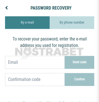 22bet password reset