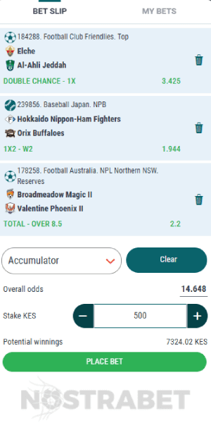 22bet how to place a bet