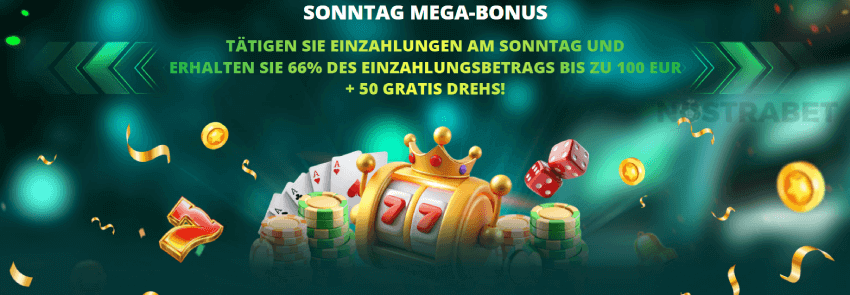 22bet Sonntags Mega Bonus