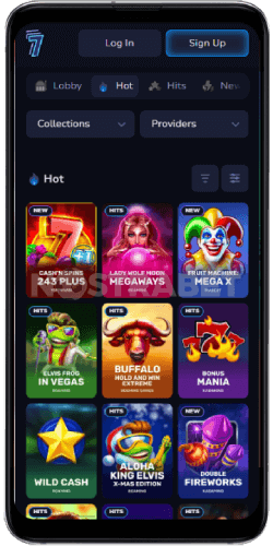 7Bit Casino Mobile Version