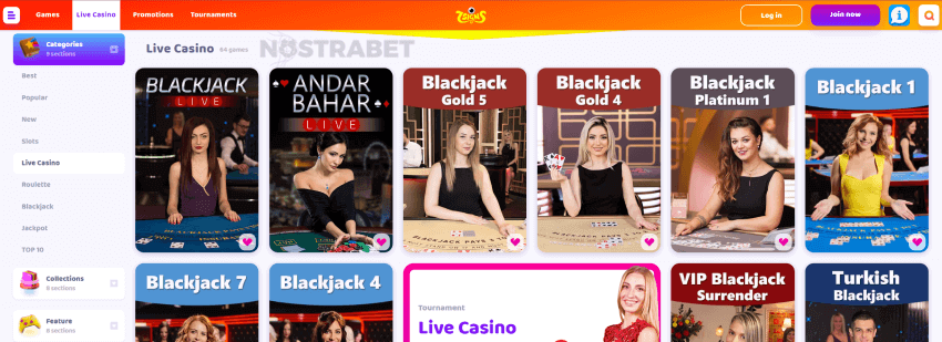 7signs casino live dealers