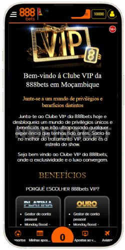 Clube vip 888bets no iOS