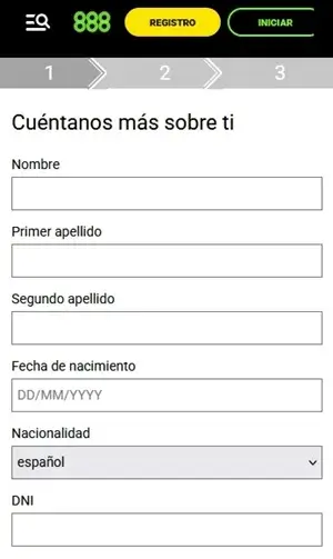 888sport introducir código de bonificación