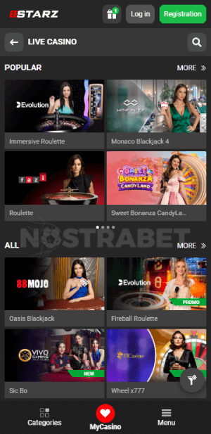 888starz live casino