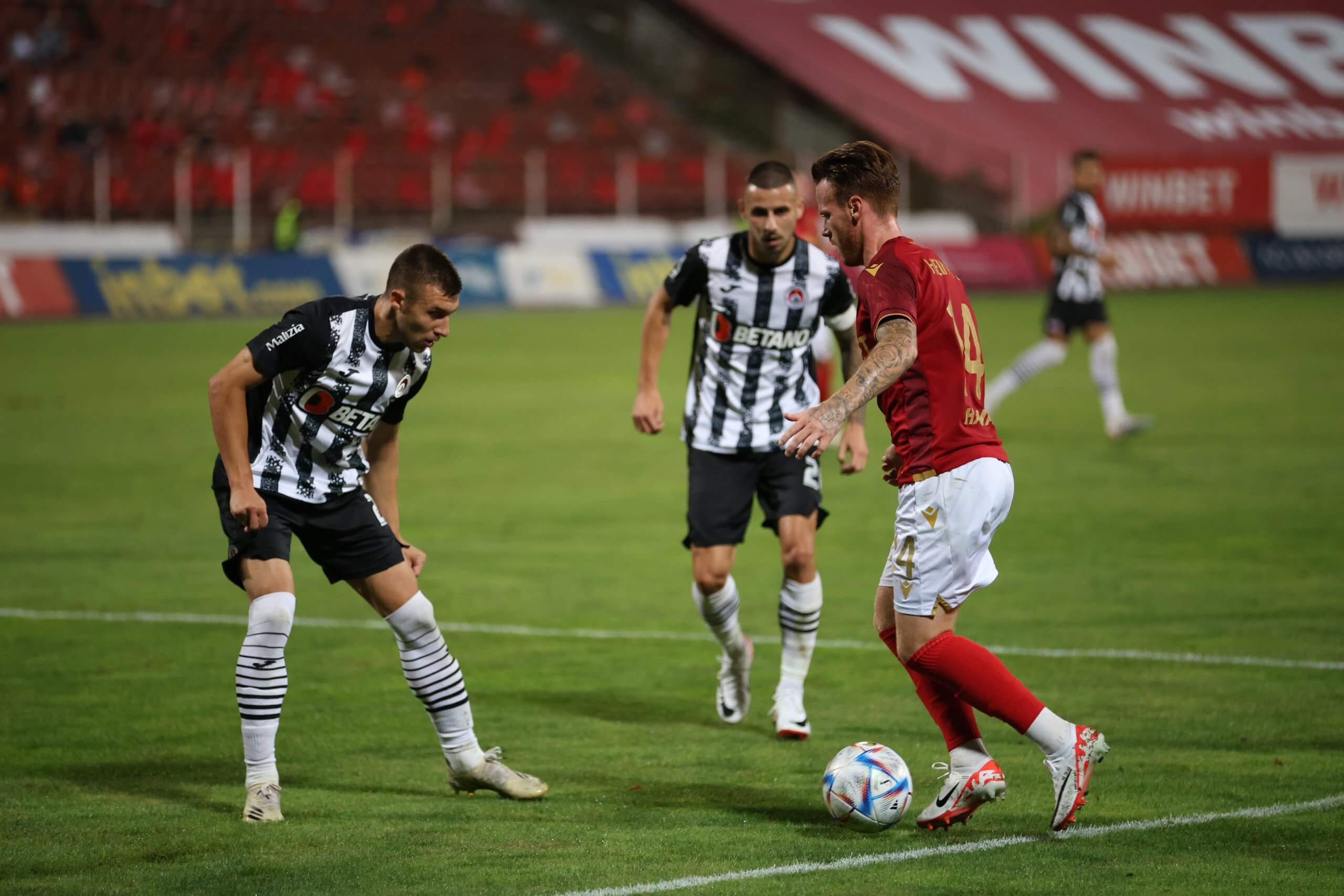 Тобиас Хайнц от ЦСКА срещу Локомотив София