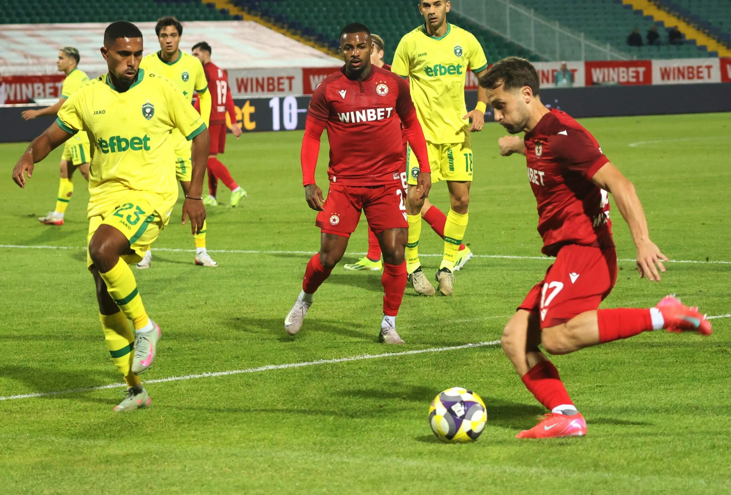 ЦСКА срещу Лудогорец Кевин Додай