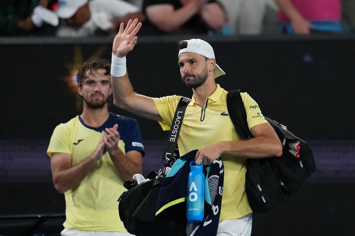 Григор Димитров на Australian Open 2026