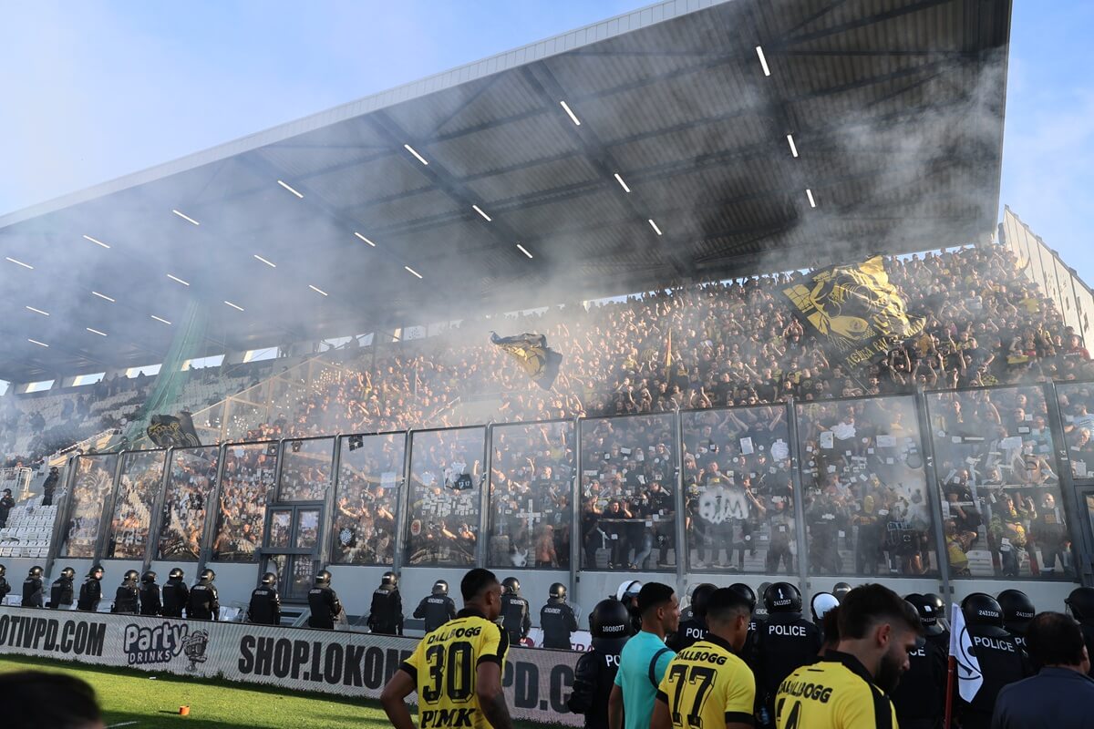 Ботев Пловдив фенове по време на дербито