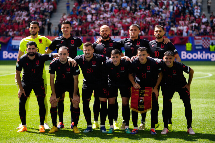 Albania team vs Croatia