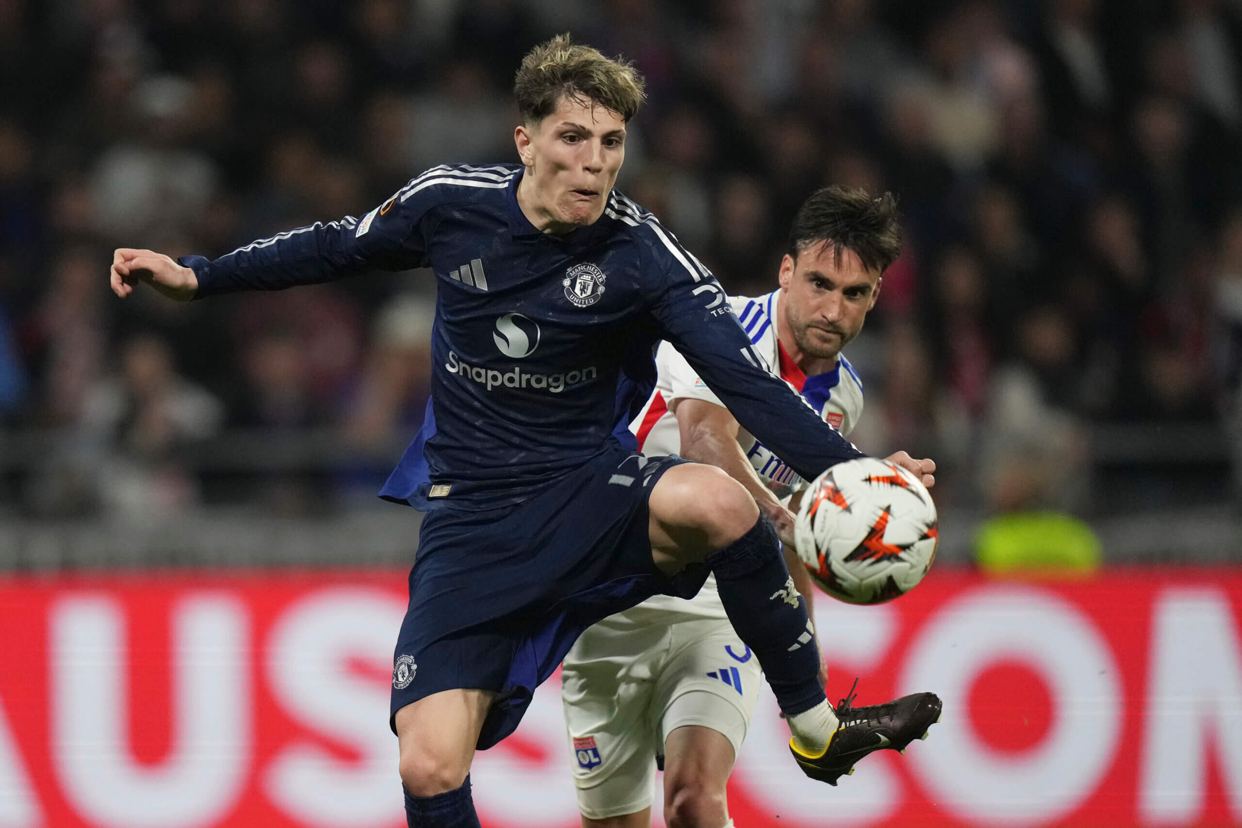 Алехандро Гарначо, Николас Таляфико, Манчестър Юнайтед - Олимпик Лион