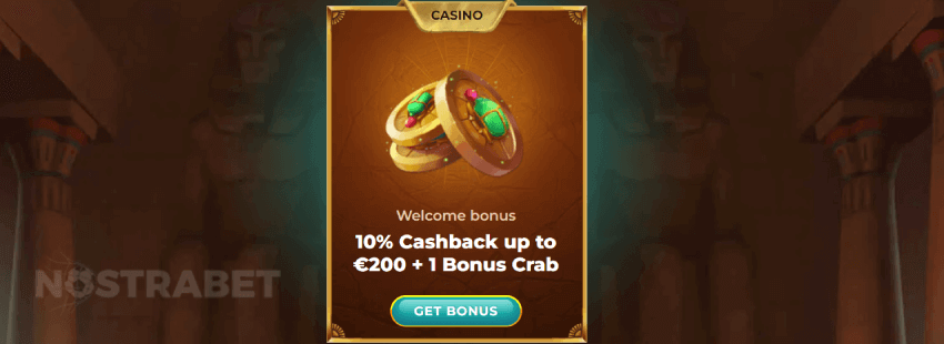 AmunRa casino cashback welcome bonus