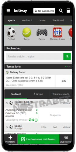 application android betway - sports