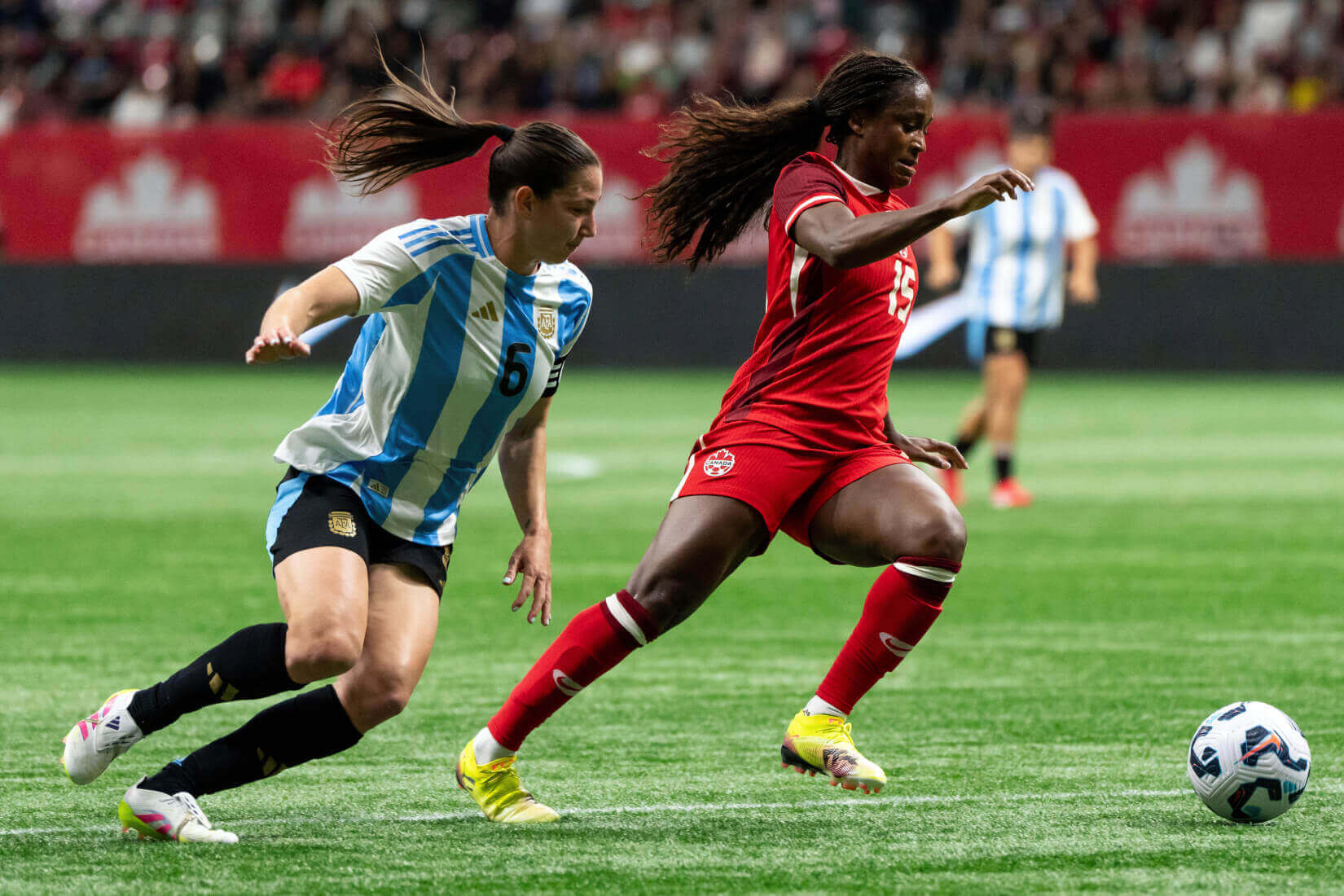 Argentina vs Canada in Women football