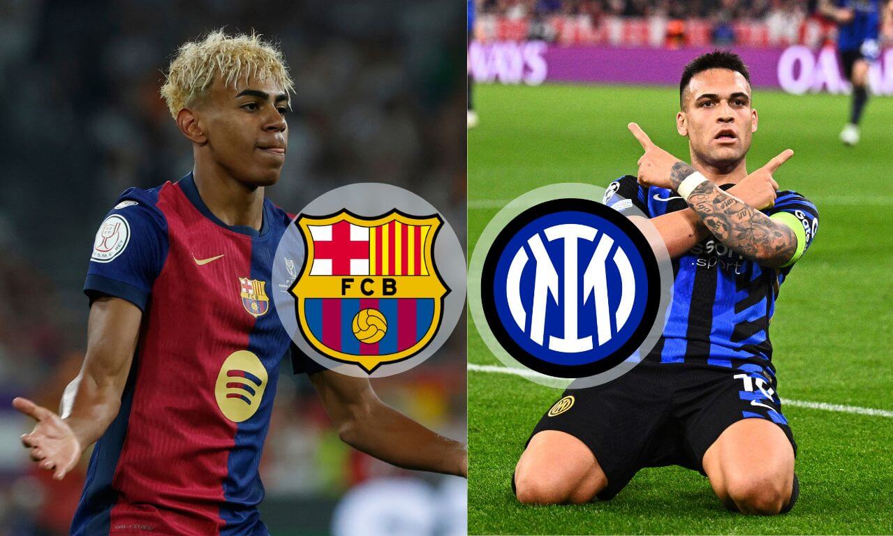 Ламин Ямал и Лаутаро Мартинес