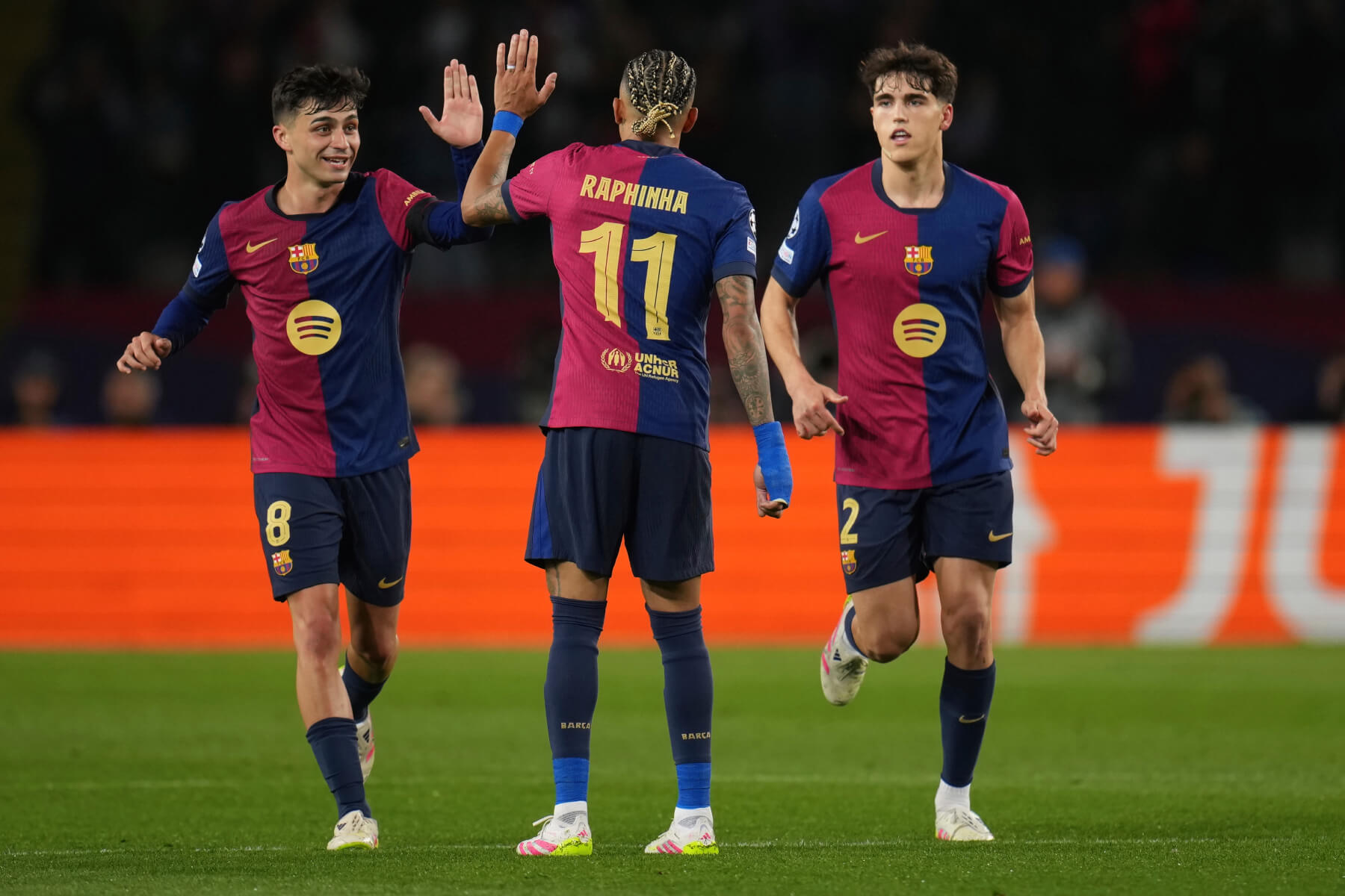 Jugadores del Barcelona