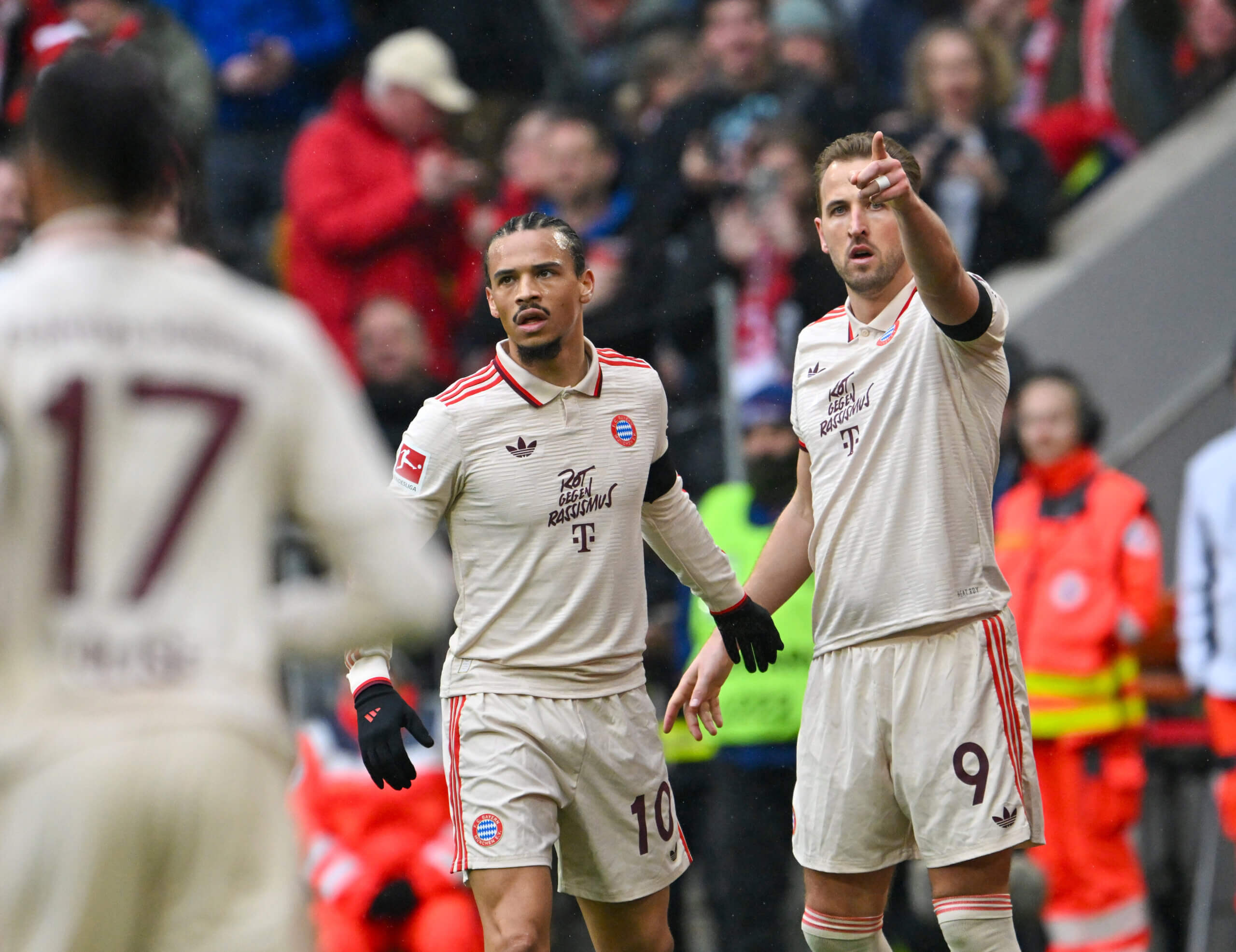 Лерой Сане и Хари Кейн