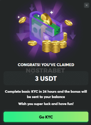 BC.Game Exclusive Bonus Message
