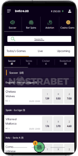 bet.co.za app