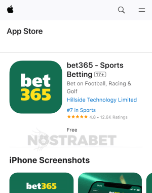 bet365 iOS приложение изтегляне