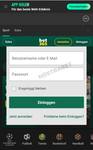 bet365 login