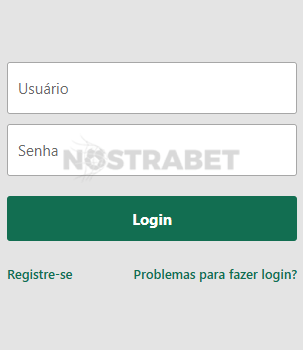 Formulário de login bet365