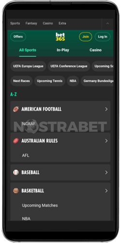 bet365 mobile app