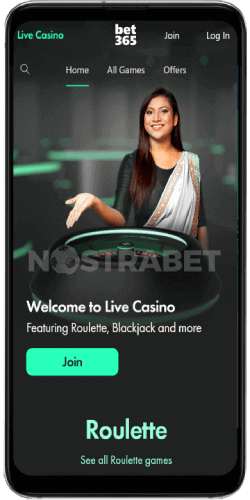 bet365 mobile casino live india